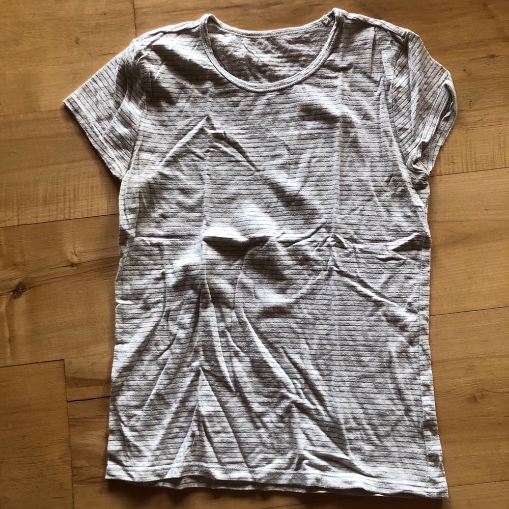 Gap sparkly striped shirt